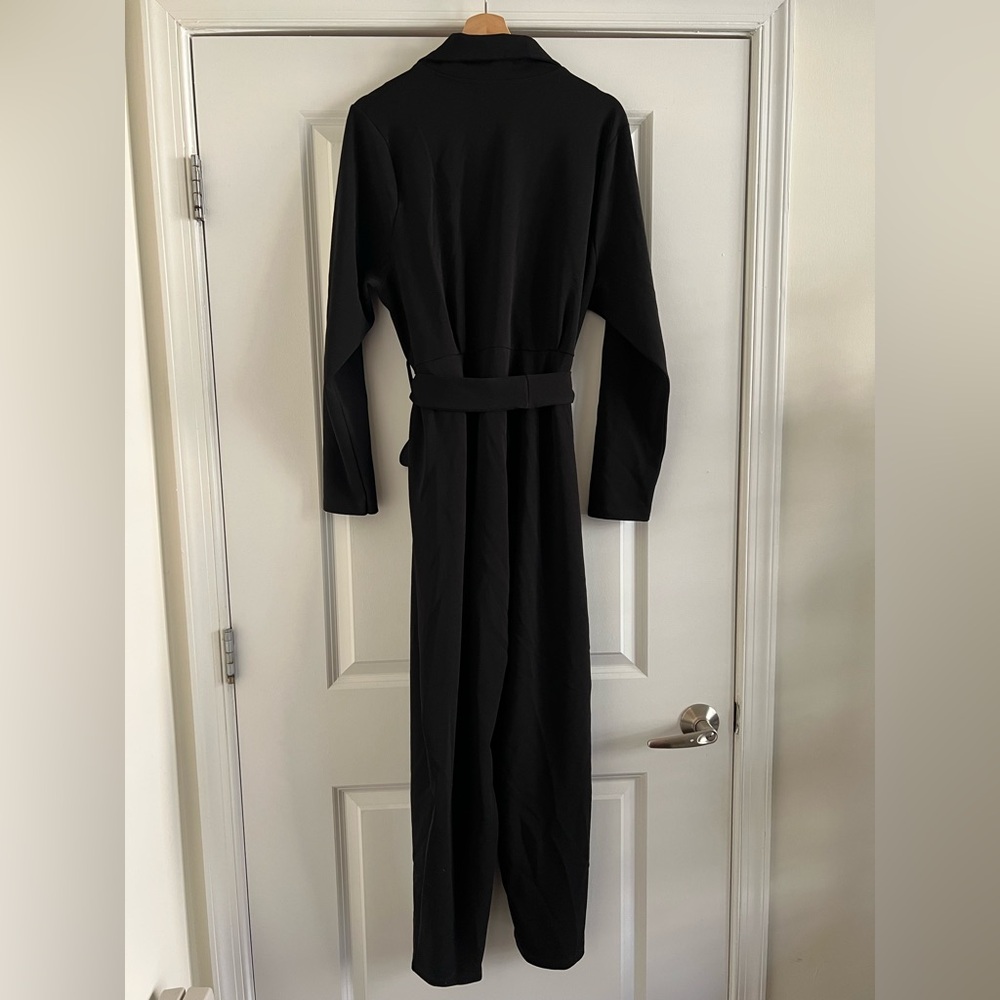 ASOS Black Suit Style Jumpsuit - Picture 2 of 4